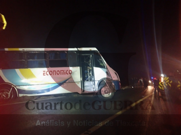 Muere una persona en trágico accidente en Tlaxco